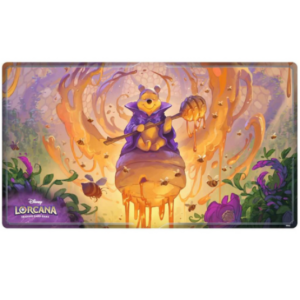 disney lorcana tcg rise of the floodborn winnie the pooh hunny wizard playmat