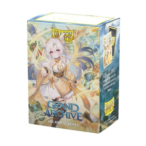 dragon shield 100ct matte art grand archive guo jia heaven s favored sleeves dragon shield 100ct matte art grand archive guo jia heaven s favored sleeves