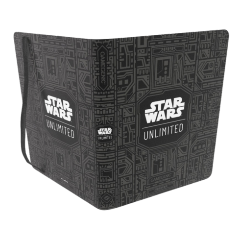 gamegenic star wars unlimited 18 pocket album unlimited pattern gamegenic star wars unlimited 18 pocket album unlimited pattern