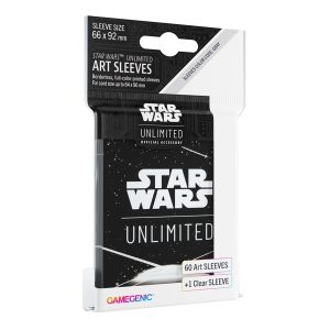 gamegenicstarwarsunlimitedartsleeves cardbackwhite 01