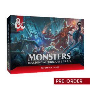 d d monsters fearsome and ferocious reference cards 30c3d