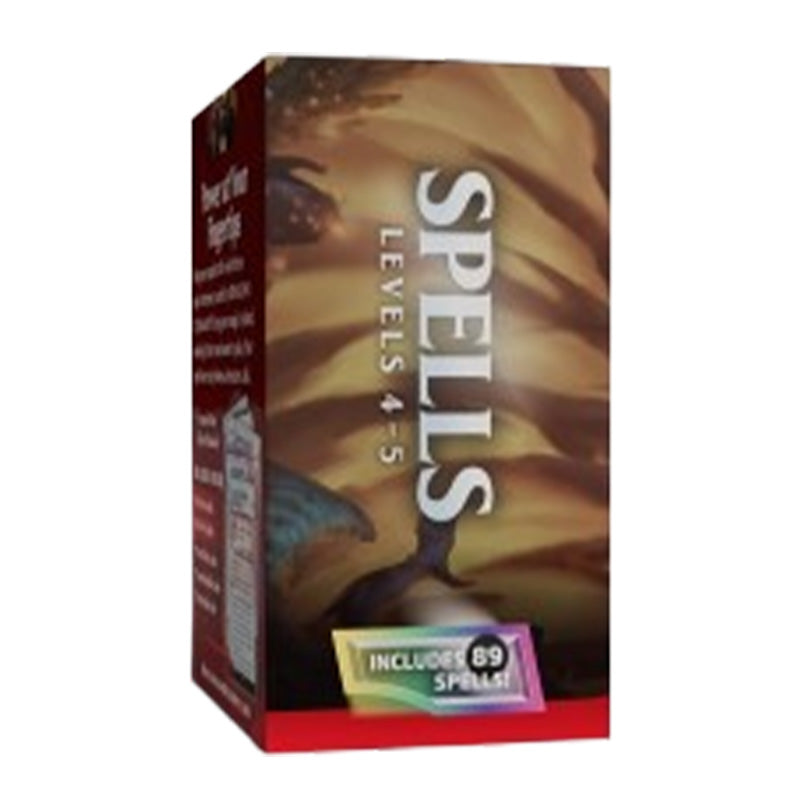 d d spells levels 4 5 reference cards 2295b d d spells levels 4 5 reference cards 2295b