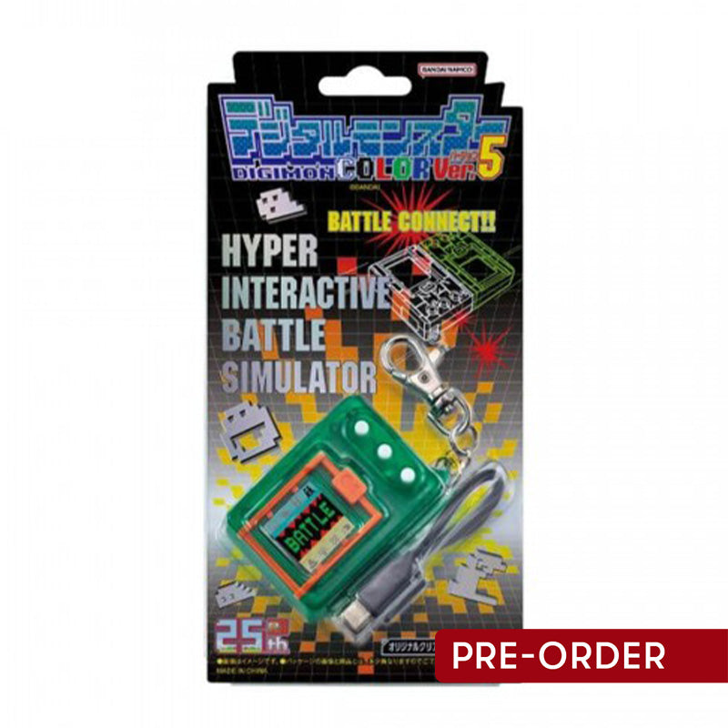 digimon colour original ver 5 clear green f06ff digimon colour original ver 5 clear green f06ff