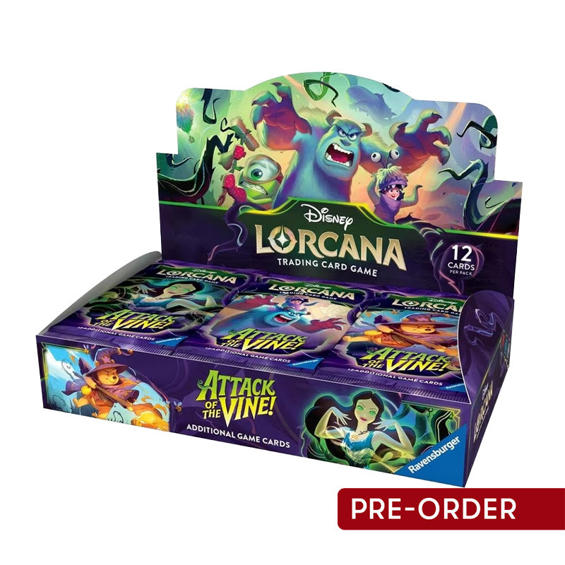 disney lorcana tcg series 13 attack of the vine booster box 9b5ee