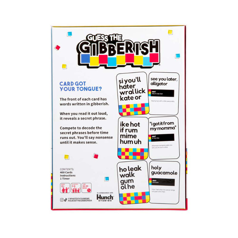 guess the gibberish incohearent family edition da030 guess the gibberish incohearent family edition da030