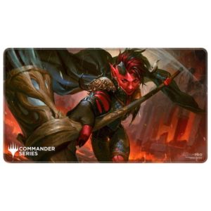 ultra pro magic mtg commander series stitched edge playmat karlach