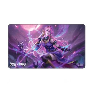 ultrapromagicmtgsecretlairhatsunemikustitchededgeplaymatfalllilianaofthedarkrealms 01