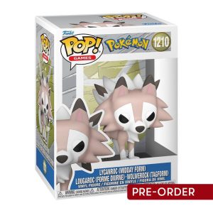 pokemon lycanroc midday form pop vinyl 72ae7