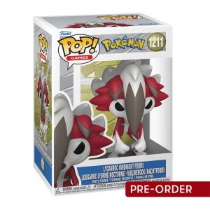 pokemon lycanroc midnight form pop vinyl f7abe
