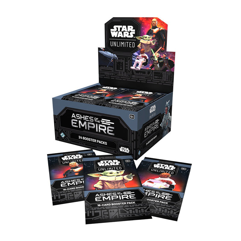 star wars unlimited ashes of the empire booster box 1095f star wars unlimited ashes of the empire booster box 1095f