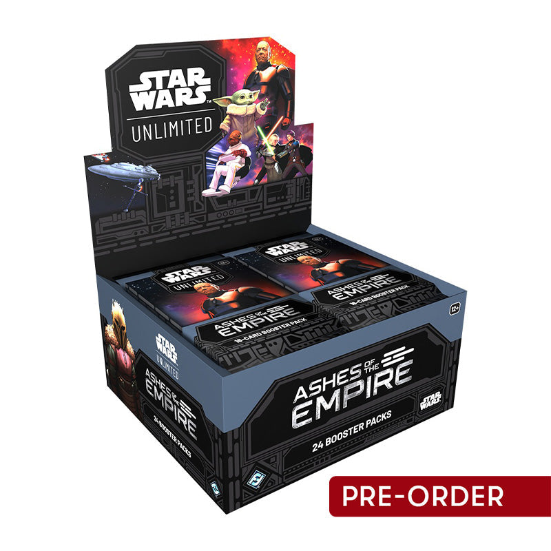 star wars unlimited ashes of the empire booster box 3194f star wars unlimited ashes of the empire booster box 3194f