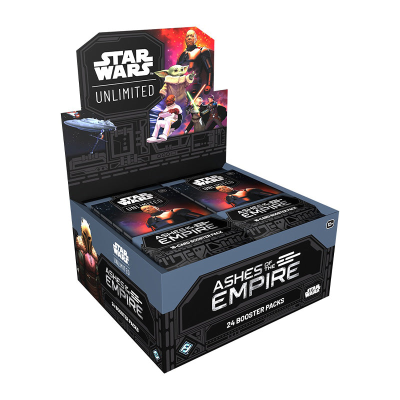 star wars unlimited ashes of the empire booster box 595ba star wars unlimited ashes of the empire booster box 595ba