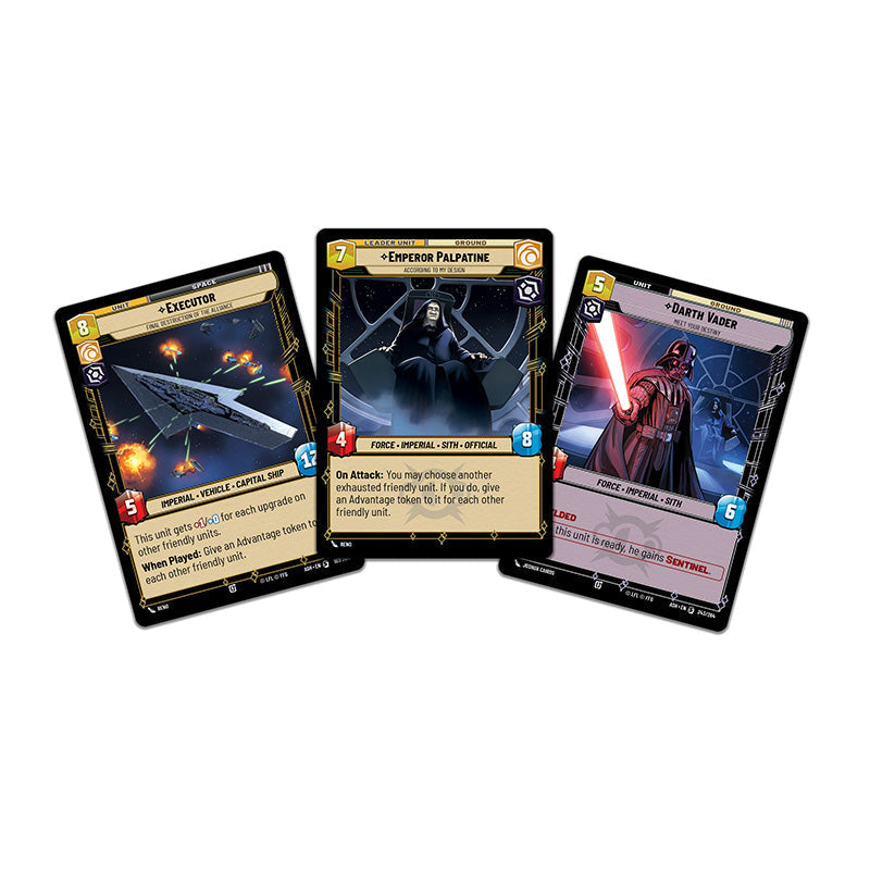 star wars unlimited ashes of the empire spotlight deck pair 58cab