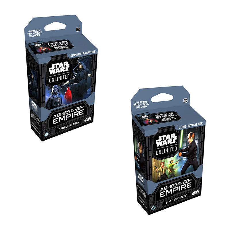 star wars unlimited ashes of the empire spotlight deck pair c2b87