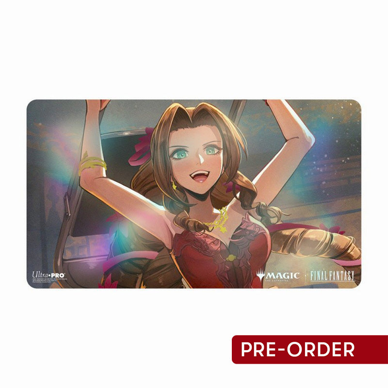 ultra pro magic mtg final fantasy aerith gainsborough foil playmat cf95c